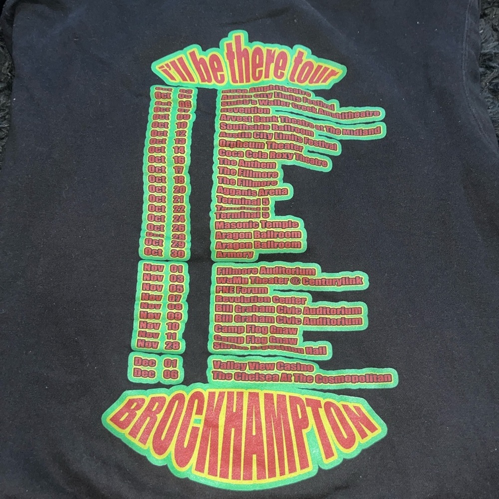 BROCKHAMPTON TOUR HOODIE